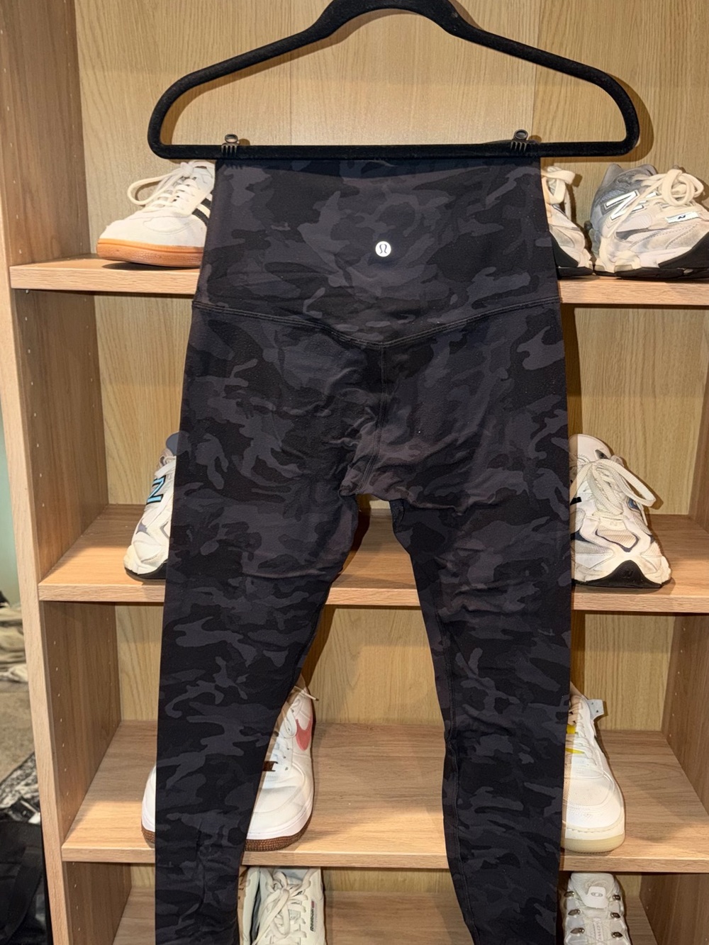 lululemon athletica Women’s Black Camo High-Waist Leggings
